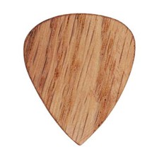 Oak Wood Guitar Pick - 1.5 mm - 351 Shape - Natural Handmade Exotic Plectrum