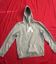 UGG Hoodie Branden Pullover Sweatshirt Sweater Soft Sz Small Gray Grey NWT