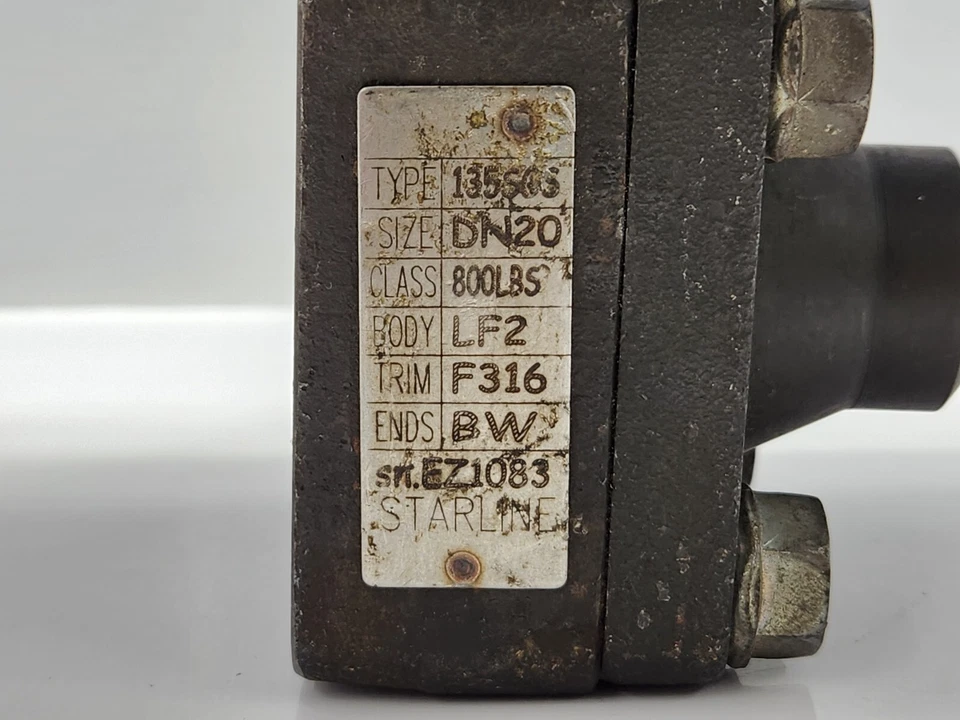 AIR TORQUE STARLINE AT201U S12B PNEUMATIC ACTUATOR WITH BALL VALVE 135SGS - Image 3 of 4