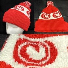 Vtg Champs Kentucky Fried Chicken Hat Pom Beanie Toque Winnipeg Manitoba KFC Cap