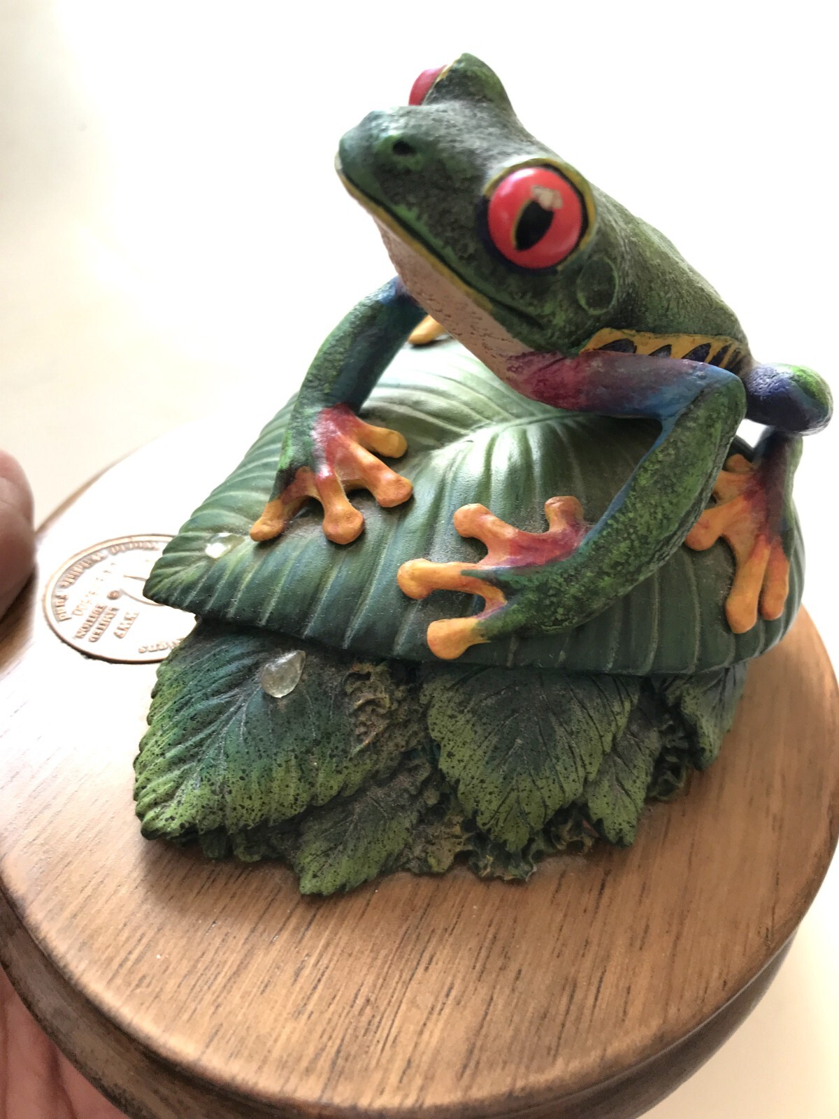VTG Red-eyed Green Tree Frog Ltd Ed 443/9500 World Wildlife Fund 1992 Willitts