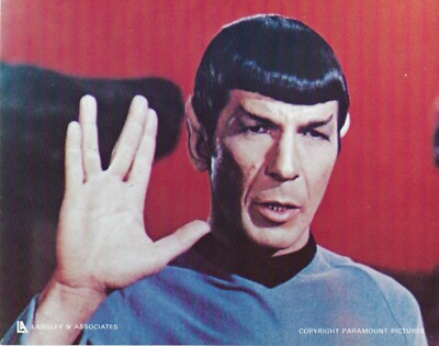 Star Trek TOS - Set of Eight (8) Spock Still Images #6 - Pictures /  Posters