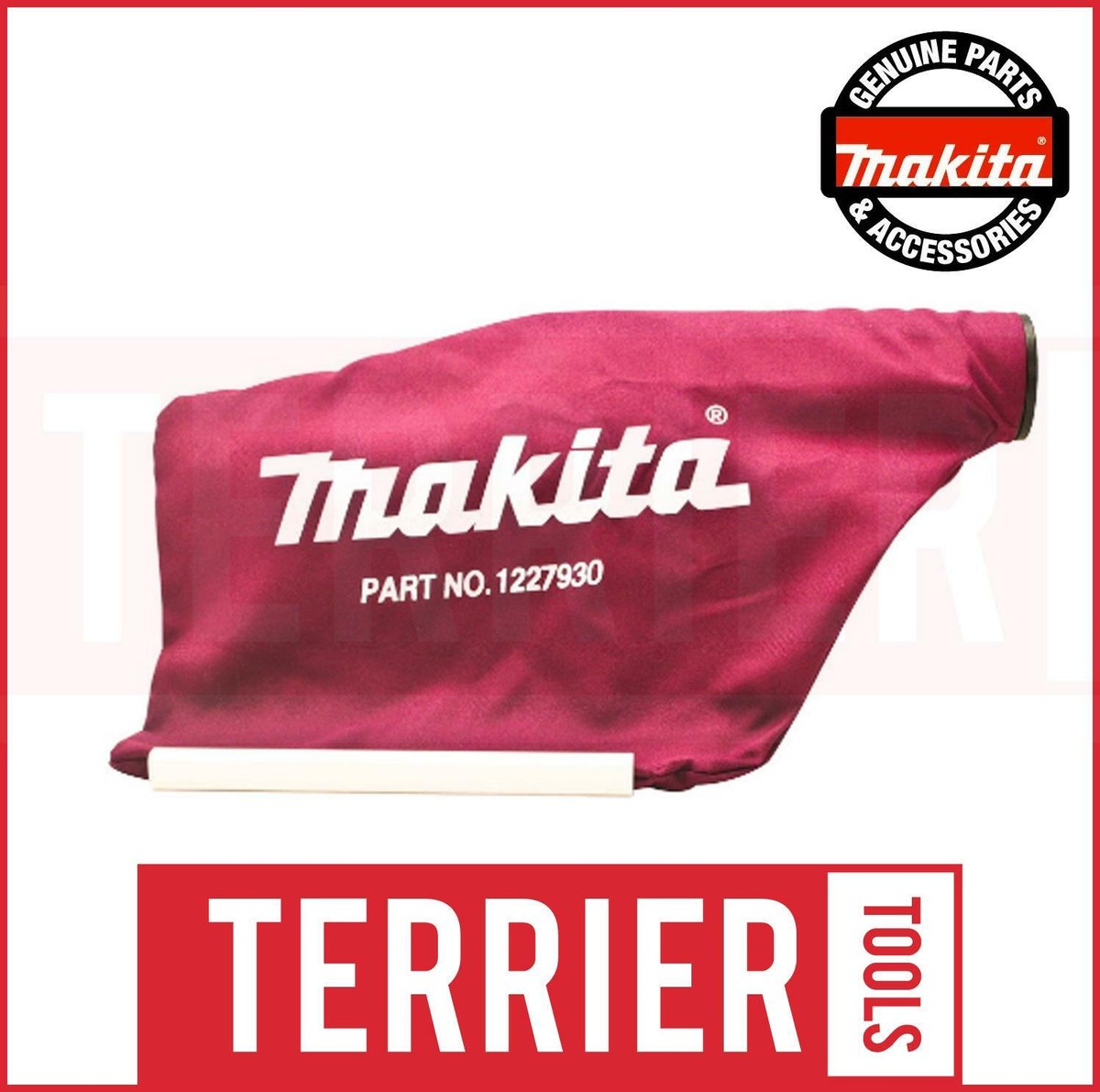 Makita 122793-0 Cloth Dust Bag Assembly for Brand New DKP181