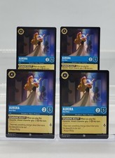 Disney Lorcana Aurora - Briar Rose 138/204 The First Chapter Common 4 Cards Set
