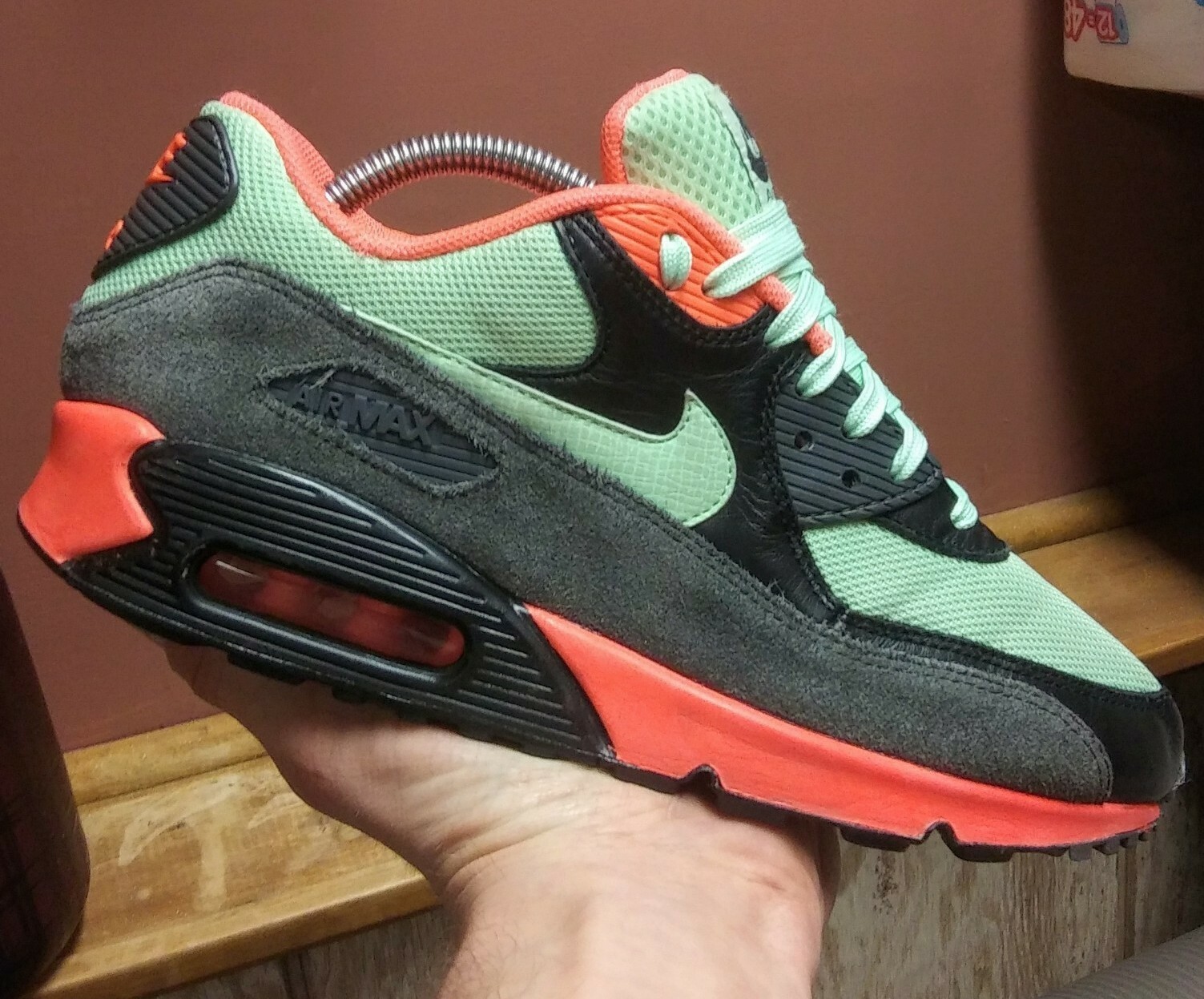 air max 90 vapor green