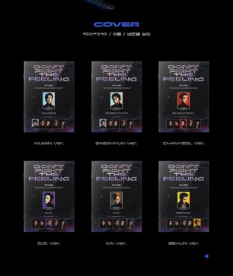 EXO Special Album DON'T FIGHT THE FEELING Expansion Random CD+Book