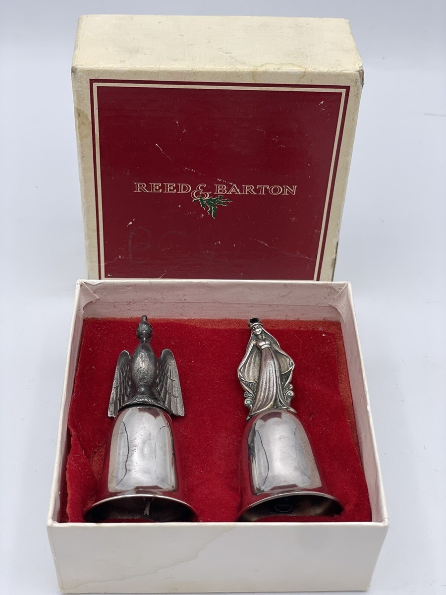 Reed & Barton Twelve Days of Christmas Bells Silverplate Set Of