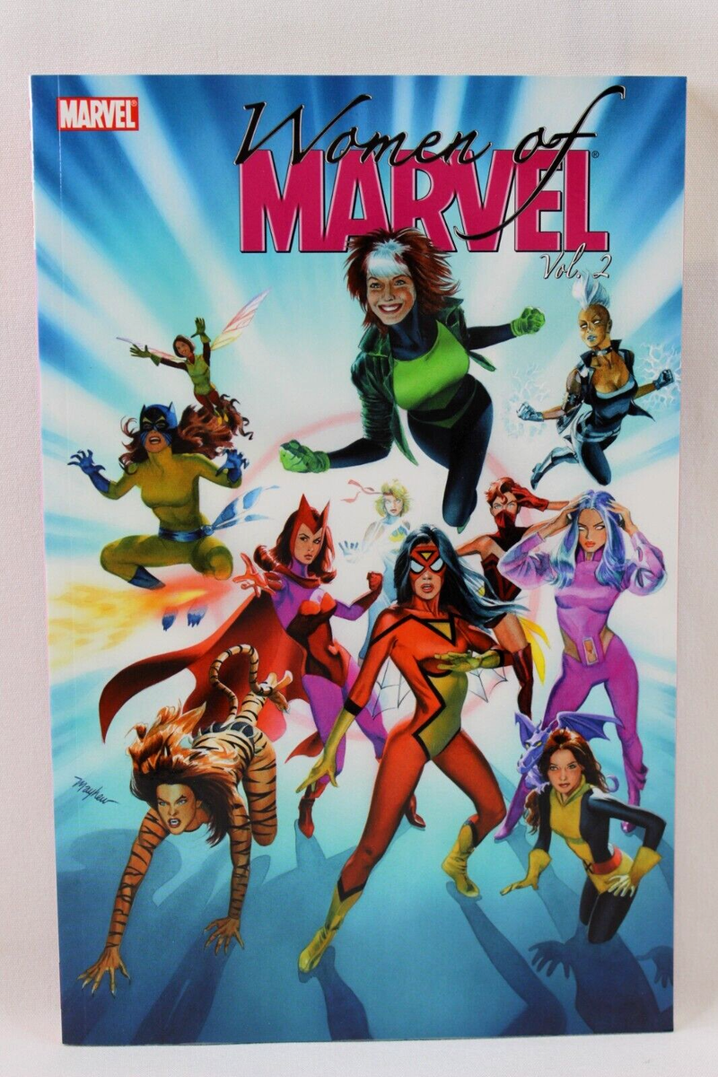 【引退品】MARVEL vol.3+2+1+PB+TD RR以下N、TD4コン Women of Marvel Volume 2 TPB Marvel Comics 2007 1st Print VF- | eBay