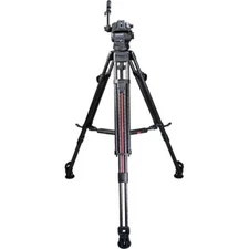 Cartoni Focus 8 Fluid Head & Two-Stage Tripod SDS System (Carbon Fiber) KSDS08-C