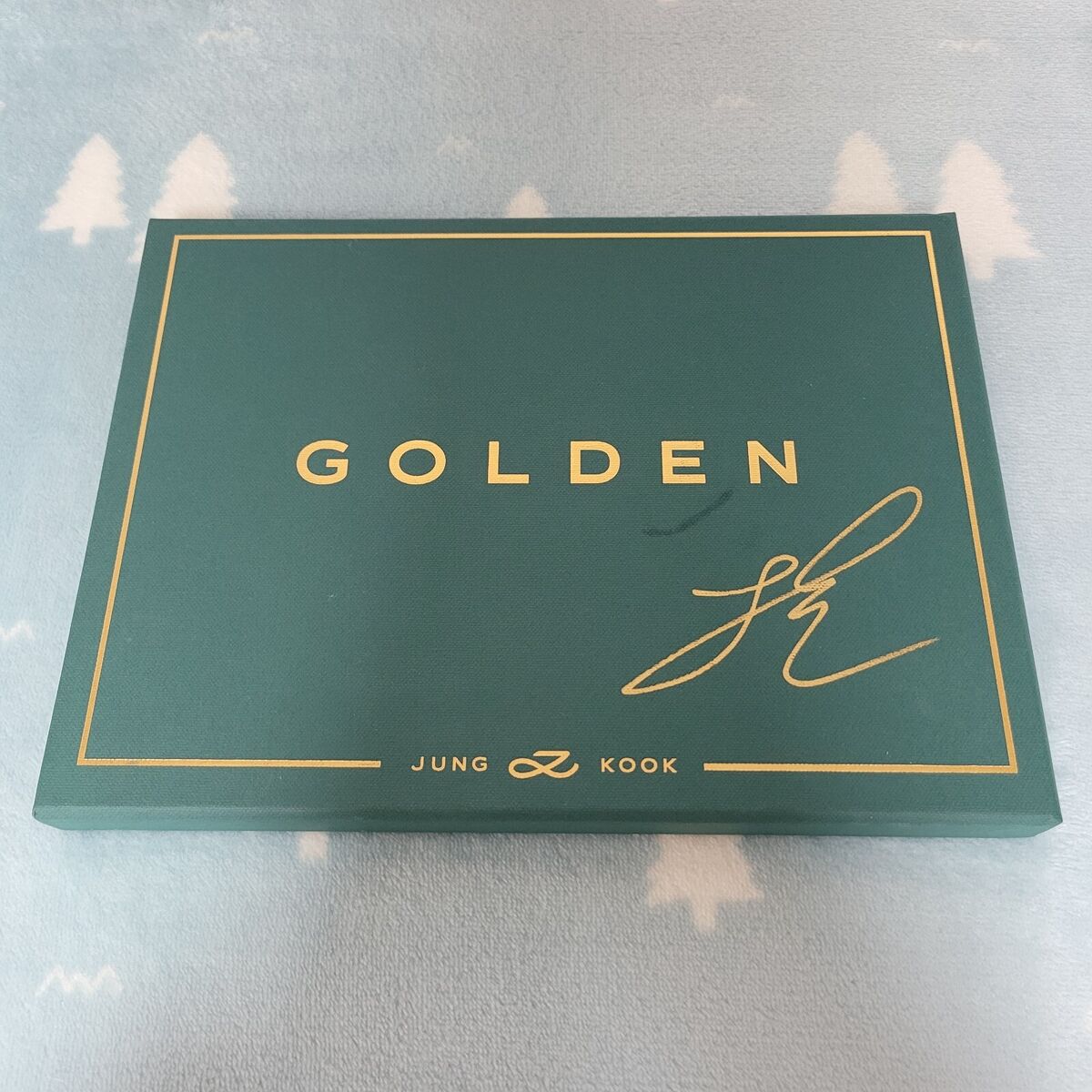 BTS JUNGKOOK JK GOLDEN SHINE VER. AUTOGRAPHED SIGNED PROMO BTS JUNGKOOK JK GOLDEN SHINE VER. AUTOGRAPHED SIGNED PROMO