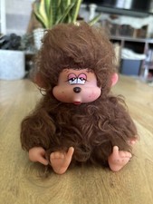 Vintage 1979 Russ Berrie Poki Monkey Chimp Plush Sucks Toes Thumbs 5  