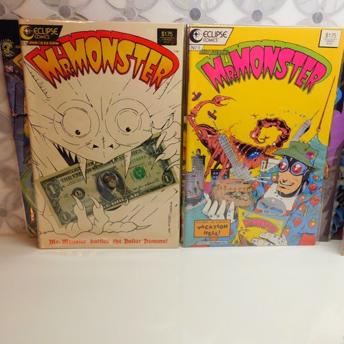 Mr. Monster #1-10 NM Full run (1985) Eclipse comics . Dave Stevens art! NYC875 - Picture 6 of 16