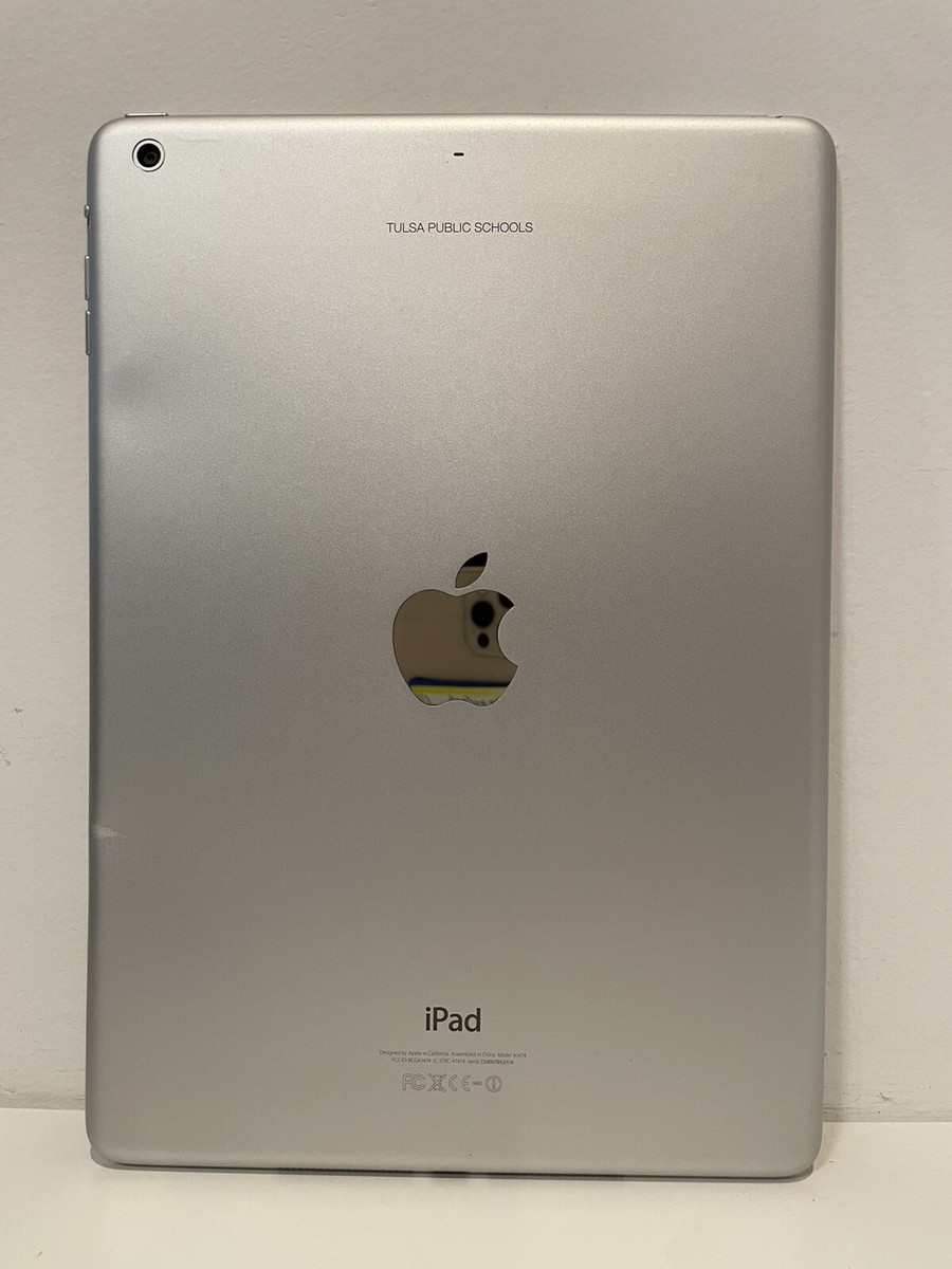 Apple iPad Air 1st Gen. 16GB, Wi-Fi, 9.7in - Silver - Please Read