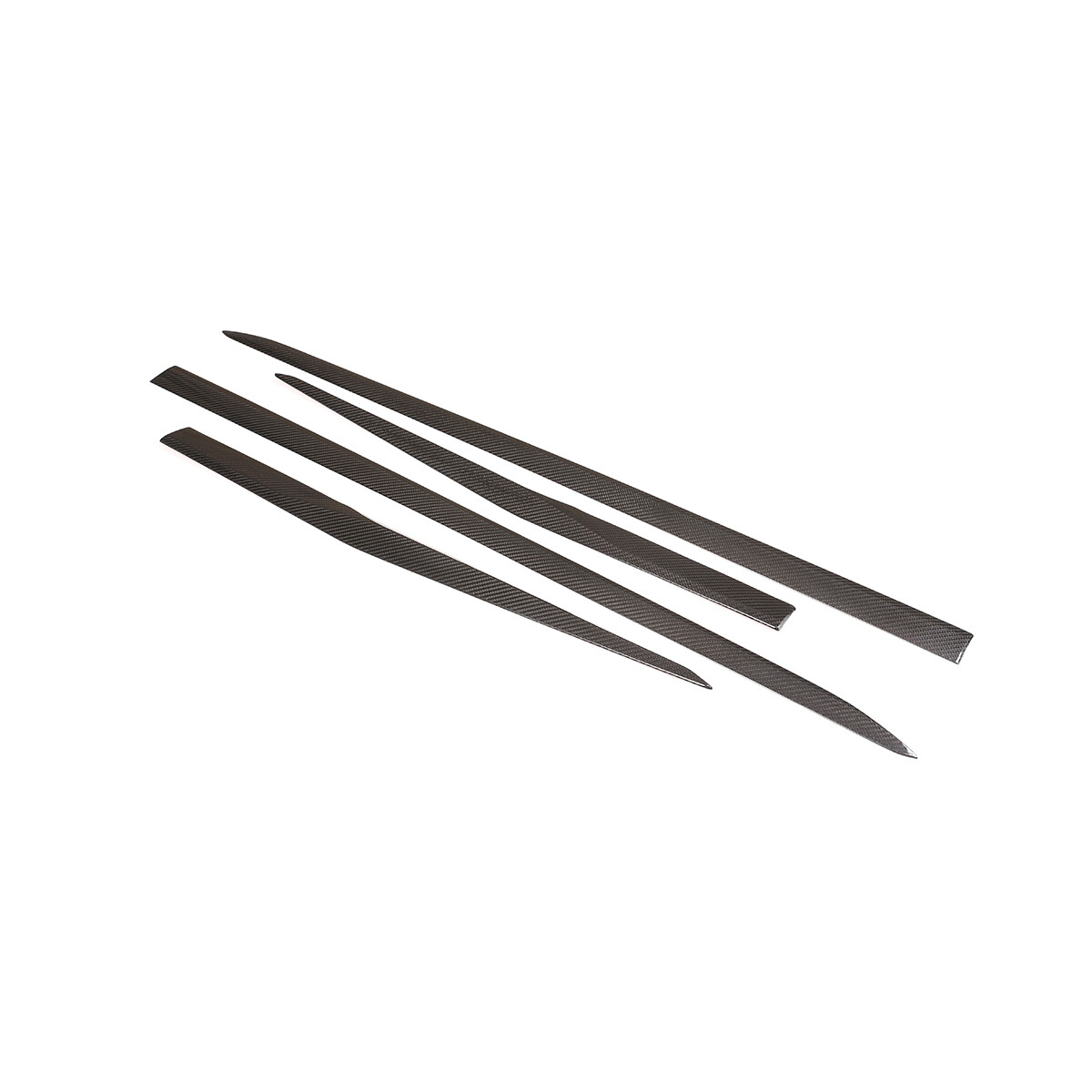 Real Carbon Fiber For LAMBORGHINI URUS 18-22 Door Side Body Molding Trim Strips