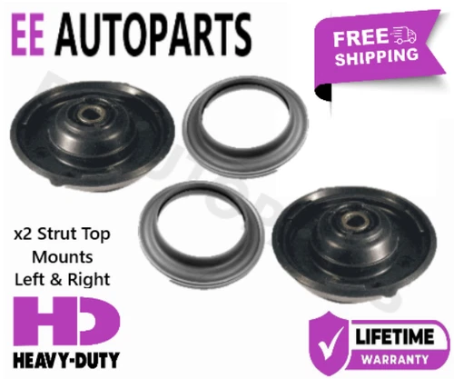 PEUGEOT 307 2000-2012 - FRONT STRUT TOP MOUNTS & BEARINGS - LEFT & RIGHT x2
