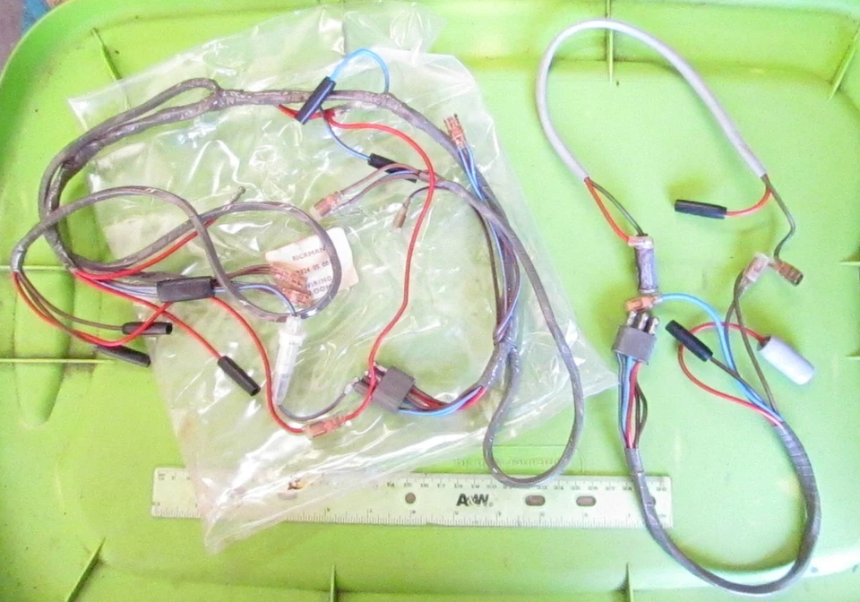 Arnés de cableado principal de seis días Rickman NOS Zundapp 125 telar de cable p/n R024 05 084 Foto 3 de 3