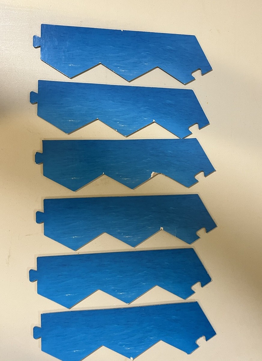 Settlers of Catan CN3071 Game 6 Sea Frame Pieces Replacement Parts