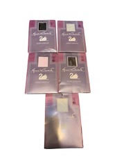 Gloria Vanderbilt Pantyhose SIze A DaySheer Sandalfoot lot of 5 pair Black white
