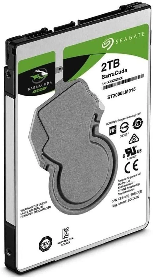 Seagate Mobile 2TB 2.5 in. 128MB Cache SATA 6Gb/s  HDD Slim (ST2000LM007) - Image 4 of 4