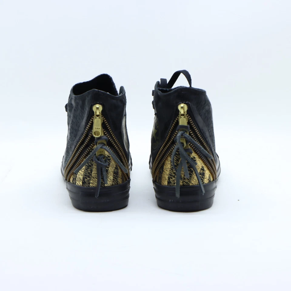 CONVERSE TRI ZIP Imprimé Animal Usé EUR 40 UK 7 USW 9 (Cod.SS3777) Femme Hautes - Photo 4/4