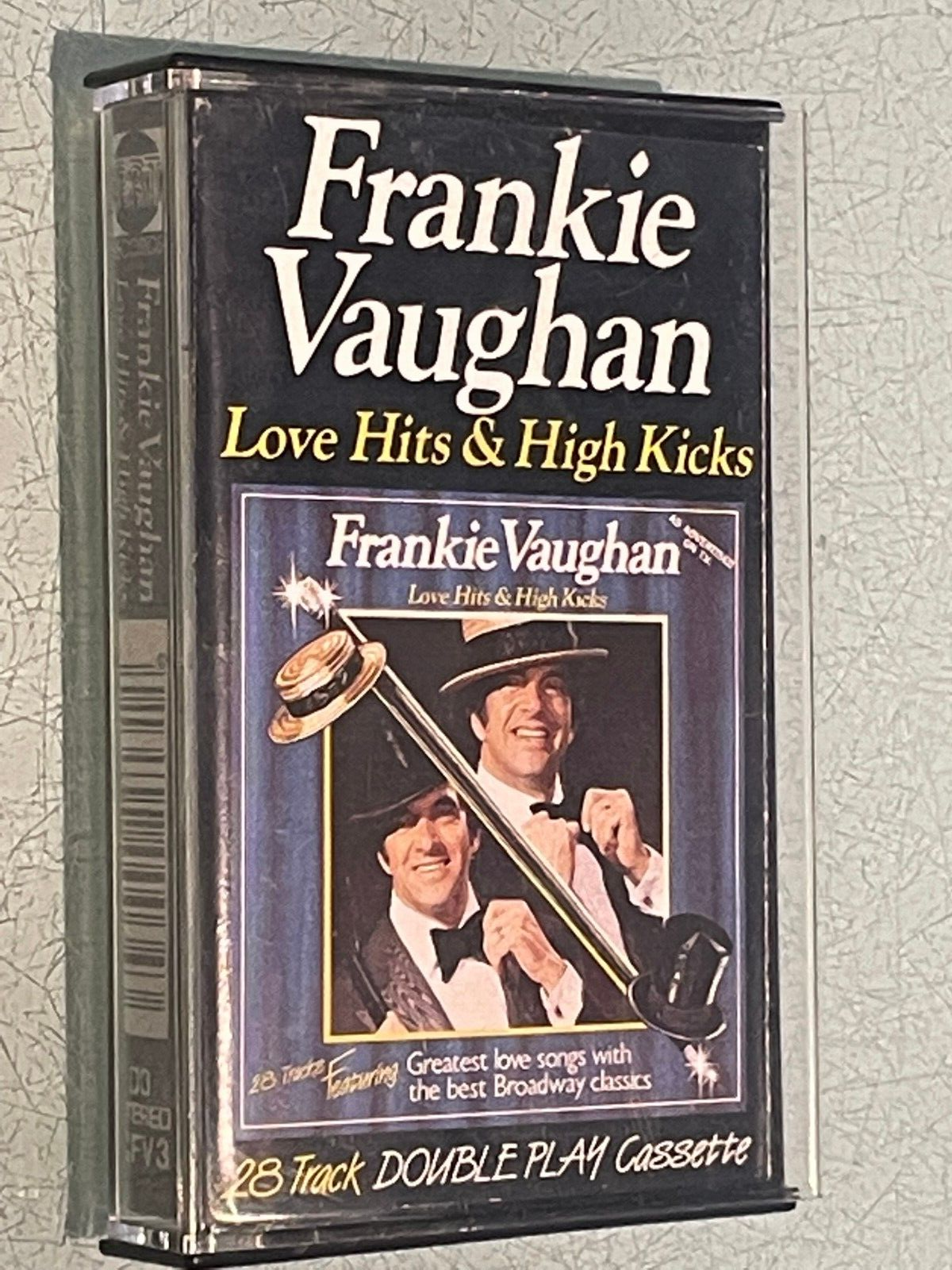 Frankie Vaughan - Love Hits & High Kicks - Audio Cassette Tape Album - Creole