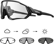 ROCKBROS Cycling Sunglasses Bicycle Full Frame Photochromic Glasses Bike Eyewear