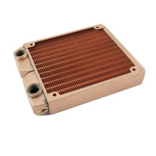 120mm Radiator Full Copper G1/4 Thread Port For Computer Water Cooling USA