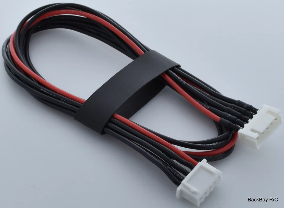 4S JST-XH Balance Wire Extension Adapter with 45CM (~18in) 22awg Wire - Image 4 of 4