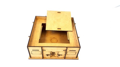 Infinity the game 8x8 Square ITS Building 28mm Terrain - Picture 2 of 4
