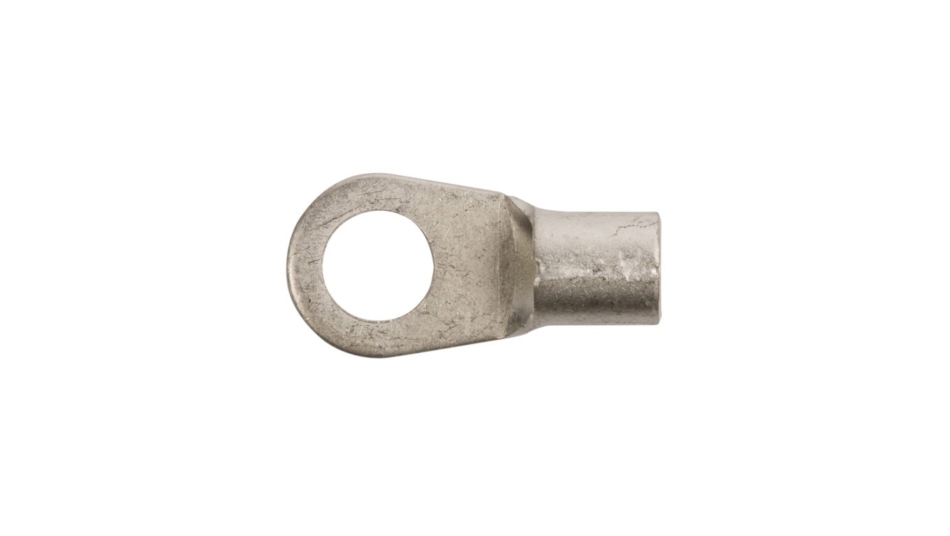 Eyelet Tip Uninsulated 16mm²/M8 Zinc Plated KB16F8 (100pcs)
