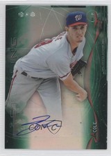 2014 Bowman Sterling Prospect Green Refractor 37/125 AJ Cole #BSPA-AC Auto 1b8