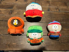 South Park Plush Toys Cartman Kyle Stan Kenny LOT of 4