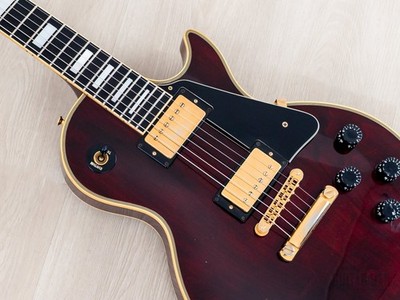 91’ Gibson lespaul classic mod 1991 Gibson Les Paul Custom Wine Red w/ 57 Classic PAFs, Case | eBay