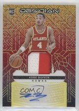 2023-24 Panini Obsidian Electric Etch Molten Mojo 3/10 Kobe Bufkin Auto ux8