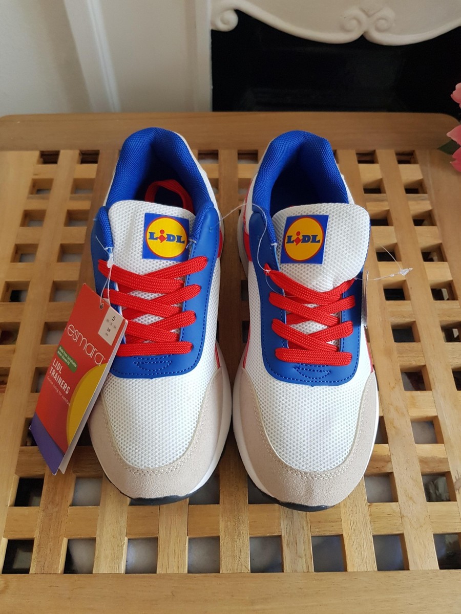 Lidl Branded Trainers, UK Size EU 39 Limited Edition Unisex