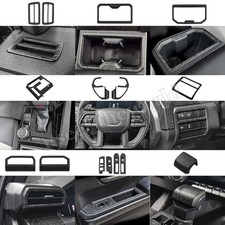 15pcs Wood Grain Center Interior Cover Trim Kits For Toyota Tacoma 2024-2026 15pcs Wood Grain Center Interior Cover Trim Kits For Toyota Tacoma 2024-2026