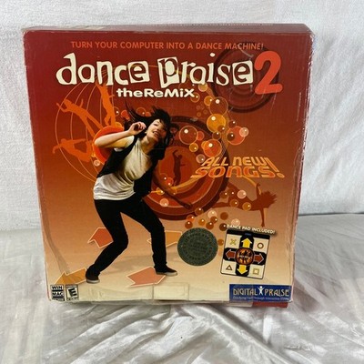 Dance Praise 2 The Remix Computer PC MAC Dancing Game w/ USB Dance Pad