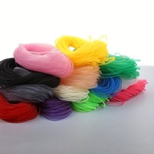 42m/1653.5inch Flexible Mesh Tube Ribbon Costume Christmas Wreaths Decor Sew DIY