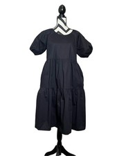 Everlane The Tiered Cotton Dress Sz 2