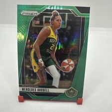 2024 Panini Prizm WNBA Green Mercedes Russell Seattle