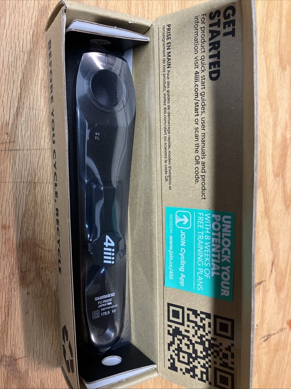4iii Power Meter Left Crank arm Only