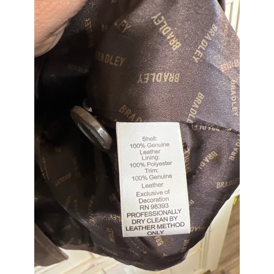 Bradley Bayou Chaqueta Gamuza Marrón Talla Pequeña Foto 4 de 4