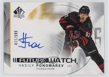 2024 SP Authentic Future Watch Horizontal /599 Vasily Ponomarev #110 Auto 1e5k