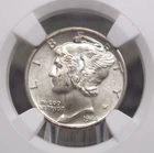 1944 "D" Mercury Dime 10c PCGS MS67 FB #001 *FULL BANDS* Gem BU Unc ECC&C, Inc.