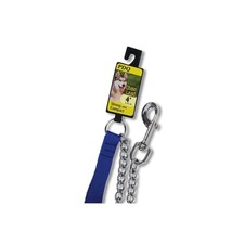 PDQ Dog Leash Silver Chain Lead Steel Small/Medium 12540