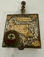 1950 BSA National Jamboree Colorado Springs Souvenir Cigarette Case Box Vintage