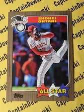 SHOHEI OHTANI 2022 Topps #23/50 Oversized 1987 Topps All-Stars Box Toppers GOLD