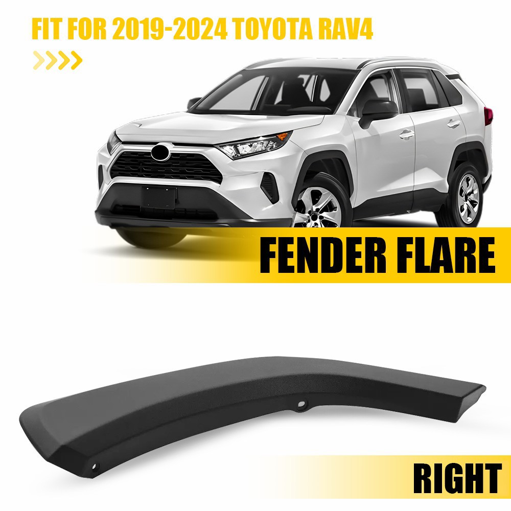Fits 2019-2024 Toyota Rav4 Rear Door Flare Arch Trim Molding Right Passenger I