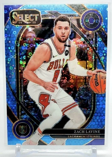 2024-25 Panini Select Zach LaVine Light Blue /99 Fast Break Disco Prizm Kings ✨️