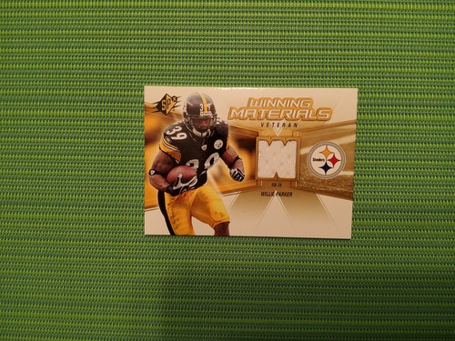 Willie Parker #WMV-WP 2006 Spx Winning Materials card